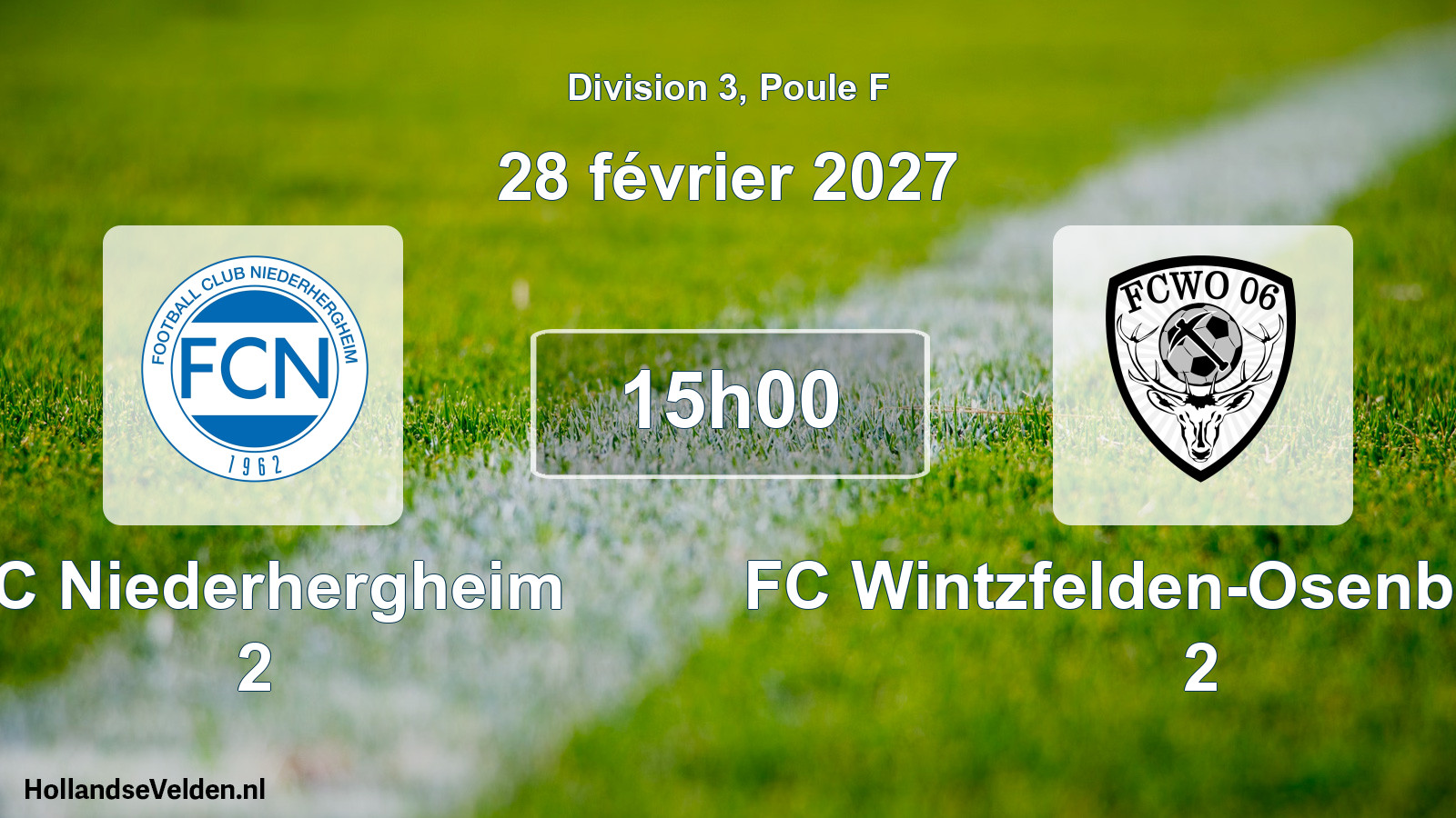 Scheduled Match: FC Niederhergheim 2 - FC Wintzfelden-Osenbach 06 2 (28 February 2027)