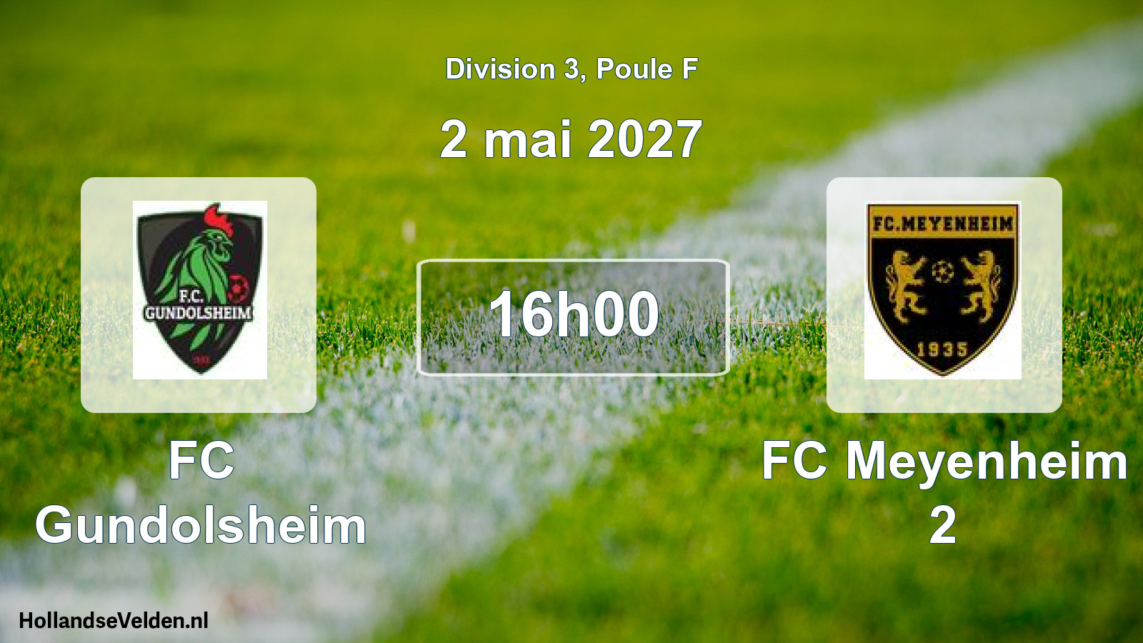 Scheduled Match: FC Gundolsheim - FC Meyenheim 2 (2 May 2027)