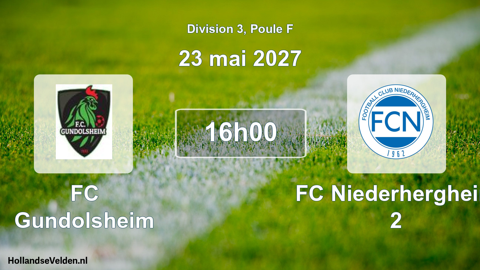 Scheduled Match: FC Gundolsheim - FC Niederhergheim 2 (23 May 2027)