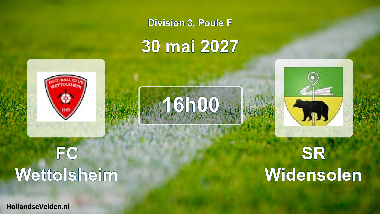 Scheduled Match: FC Wettolsheim - SR Widensolen (30 May 2027)