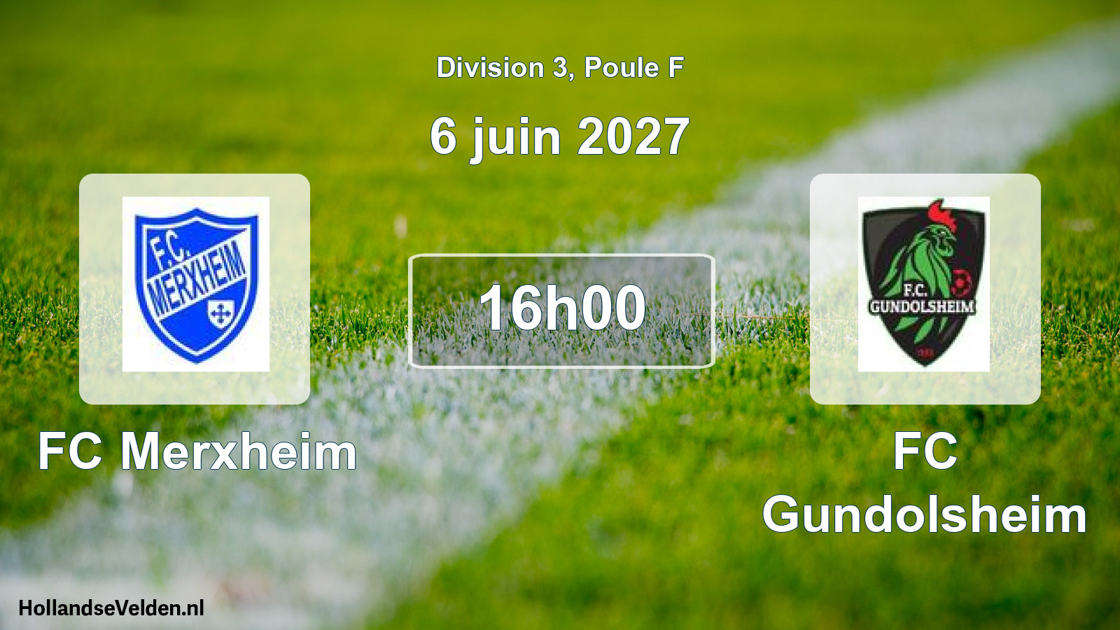 Scheduled Match: FC Merxheim - FC Gundolsheim (6 June 2027)
