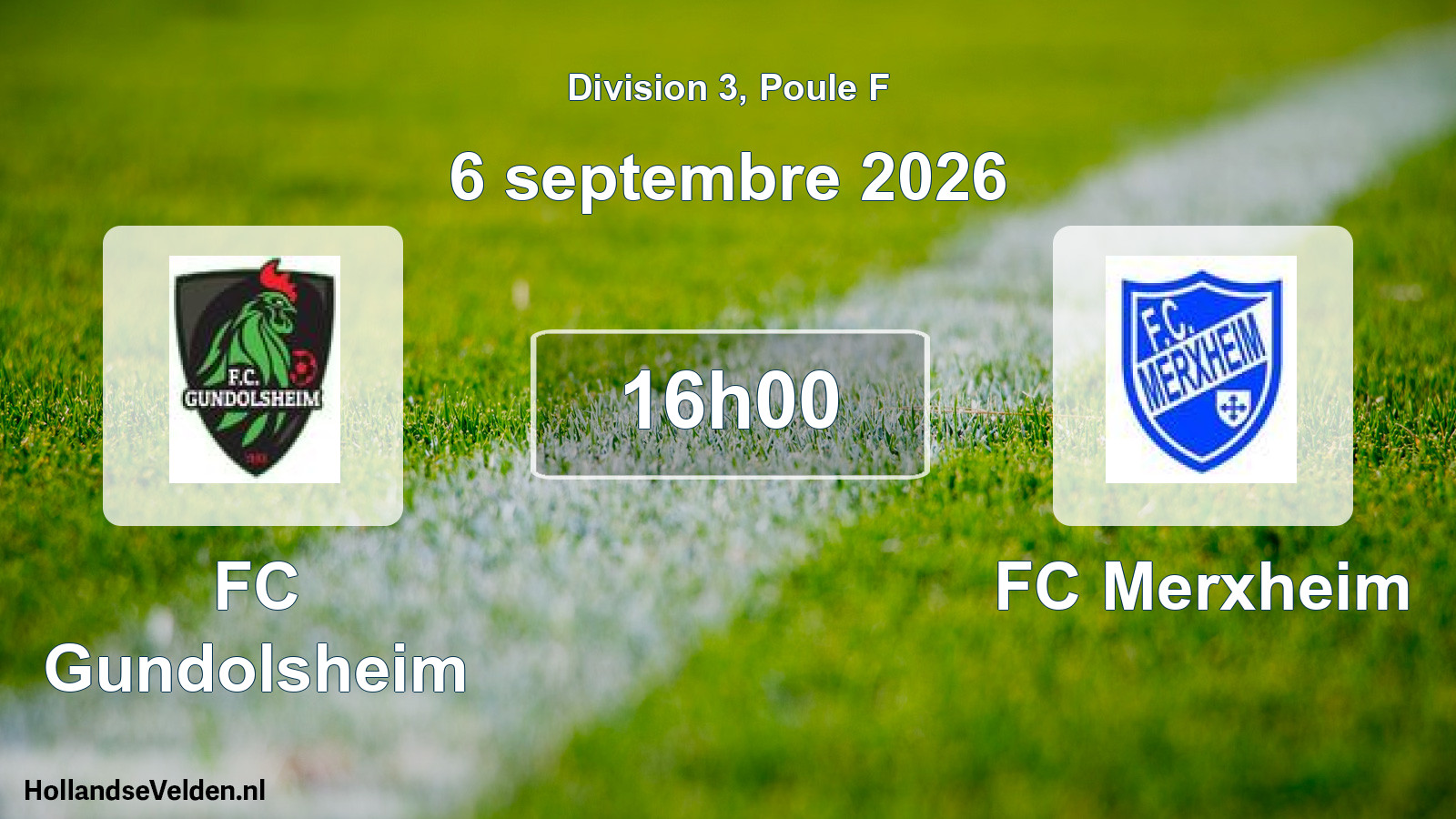 Scheduled Match: FC Gundolsheim - FC Merxheim (6 September 2026)