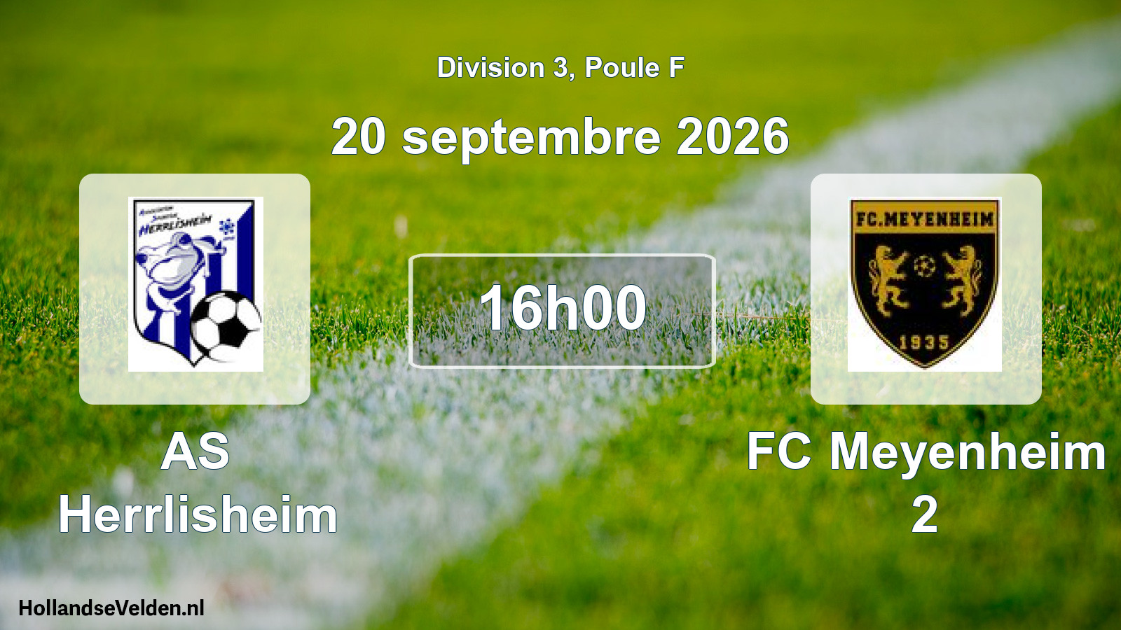 Scheduled Match: AS Herrlisheim - FC Meyenheim 2 (20 September 2026)