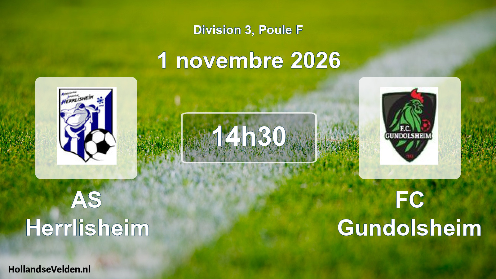 Scheduled Match: AS Herrlisheim - FC Gundolsheim (1 November 2026)