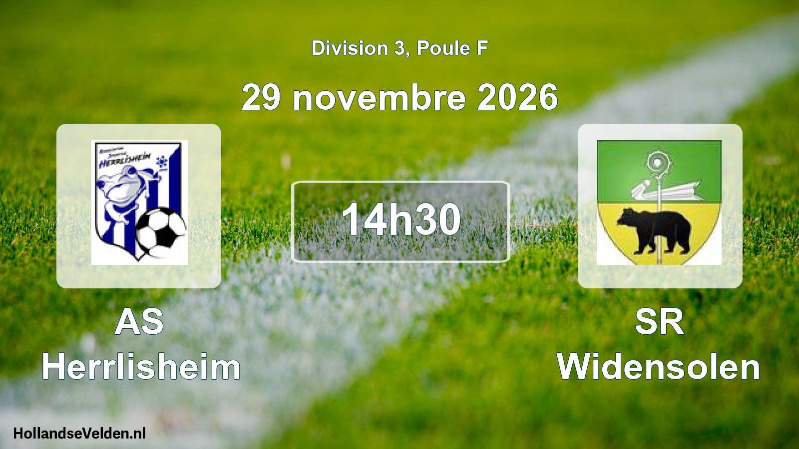 Scheduled Match: AS Herrlisheim - SR Widensolen (29 November 2026)