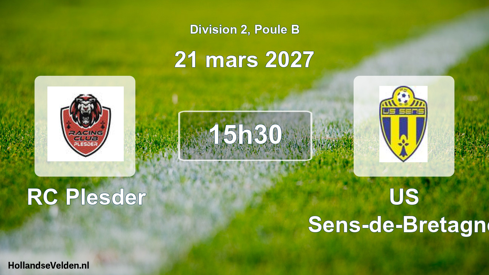 Scheduled Match: RC Plesder - US Sens-de-Bretagne (21 March 2027)