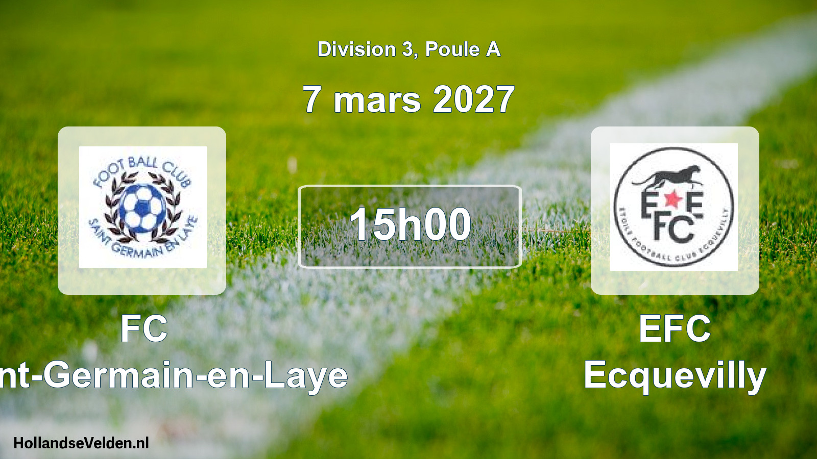 Scheduled Match: FC Saint-Germain-en-Laye - EFC Ecquevilly (7 March 2027)