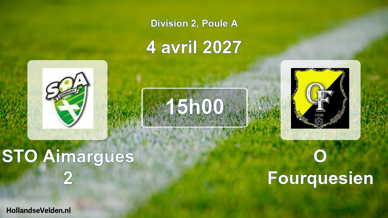 Scheduled Match: STO Aimargues 2 - O Fourquesien (4 April 2027)