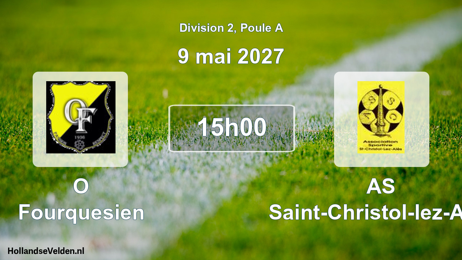 Match programmé: O Fourquesien - AS Saint-Christol-lez-Ales (9 mai 2027)