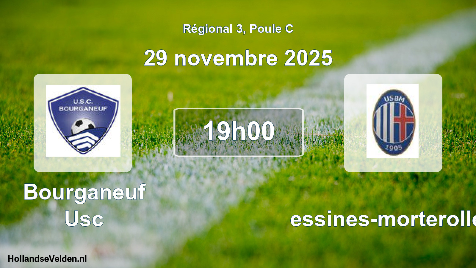 Geplande wedstrijd: Bourganeuf Usc - Bessines-morterolles (29 novembre 2025)