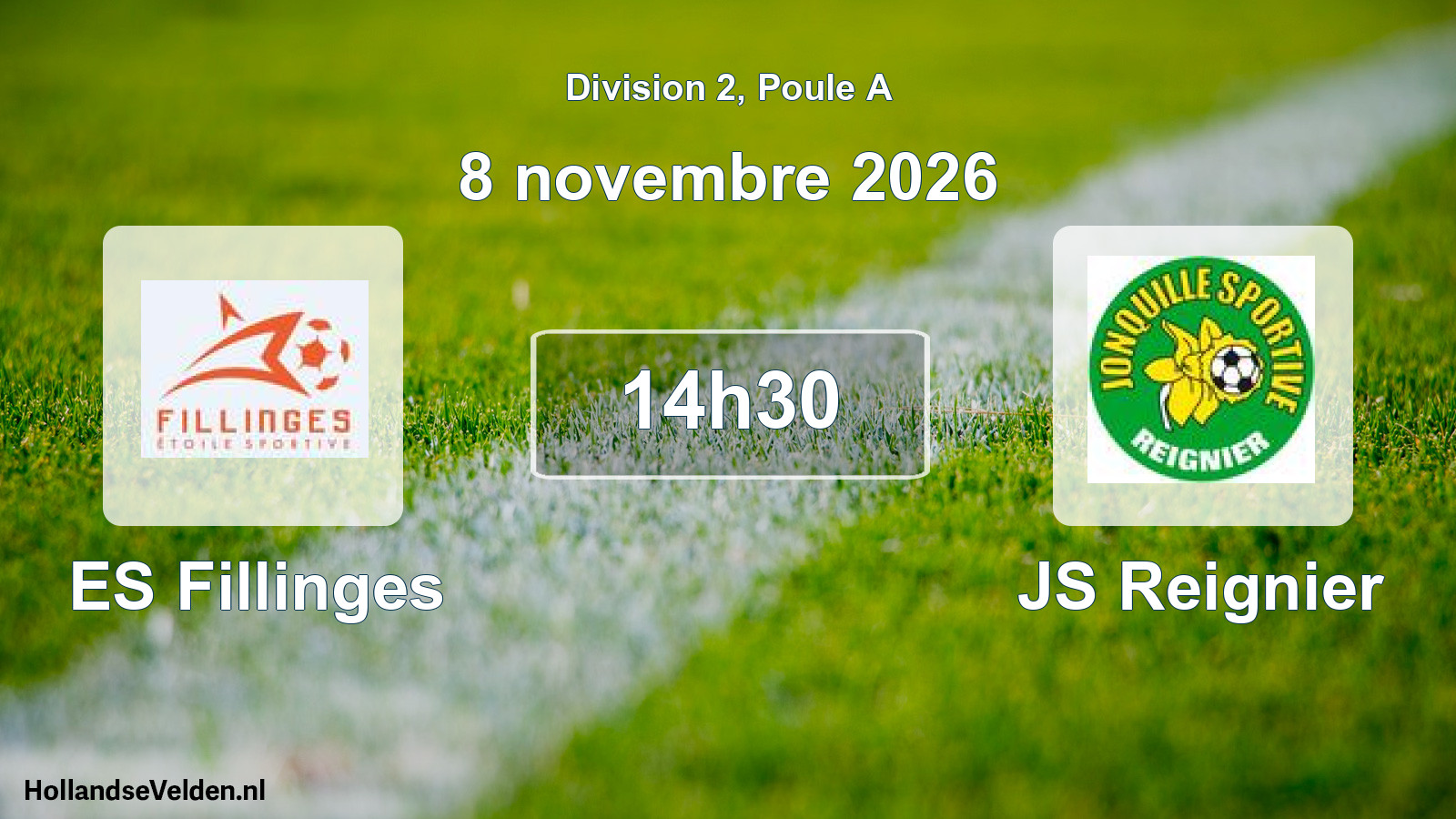 Scheduled Match: ES Fillinges - JS Reignier (8 November 2026)