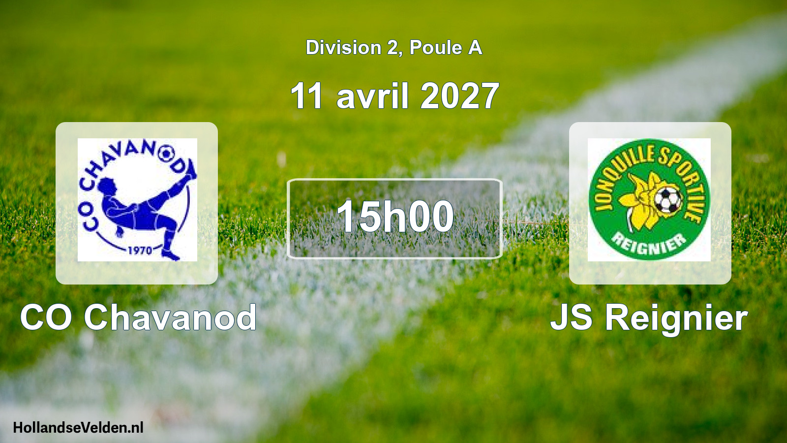 Scheduled Match: CO Chavanod - JS Reignier (11 April 2027)