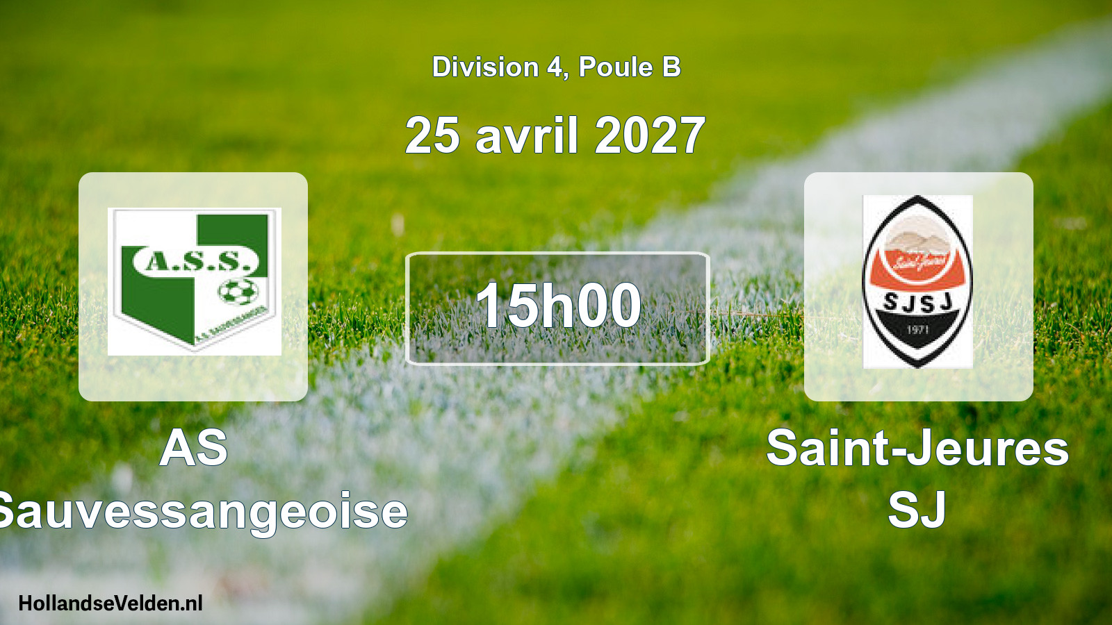 Scheduled Match: AS Sauvessangeoise - Saint-Jeures SJ (25 April 2027)