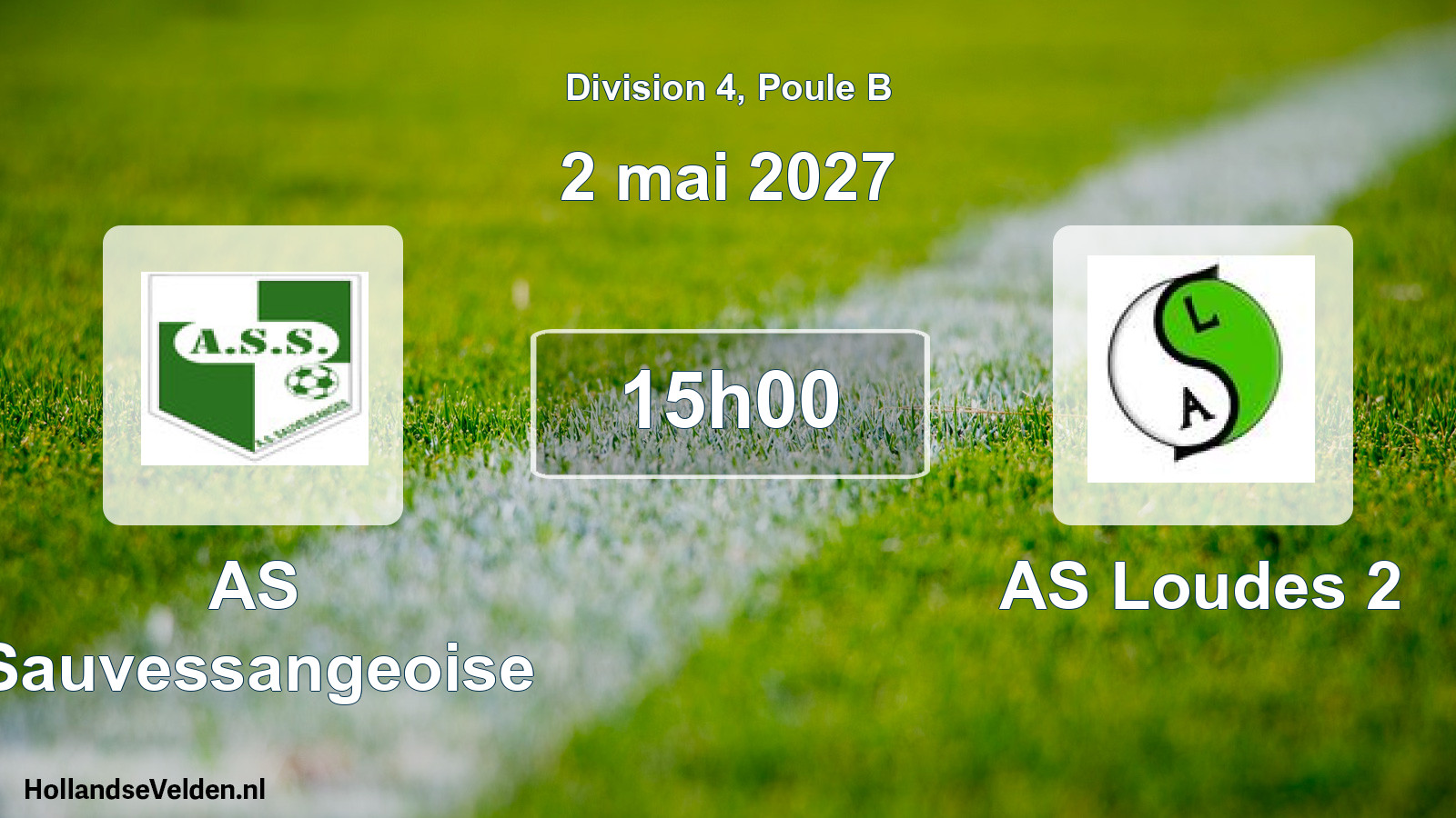 Scheduled Match: AS Sauvessangeoise - AS Loudes 2 (2 May 2027)