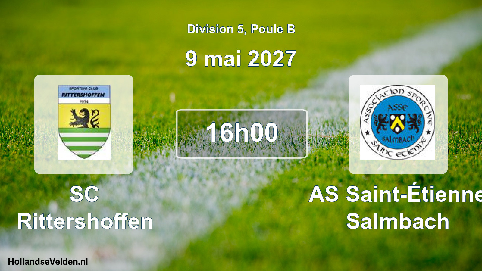 Scheduled Match: SC Rittershoffen - AS Saint-Étienne Salmbach (9 May 2027)
