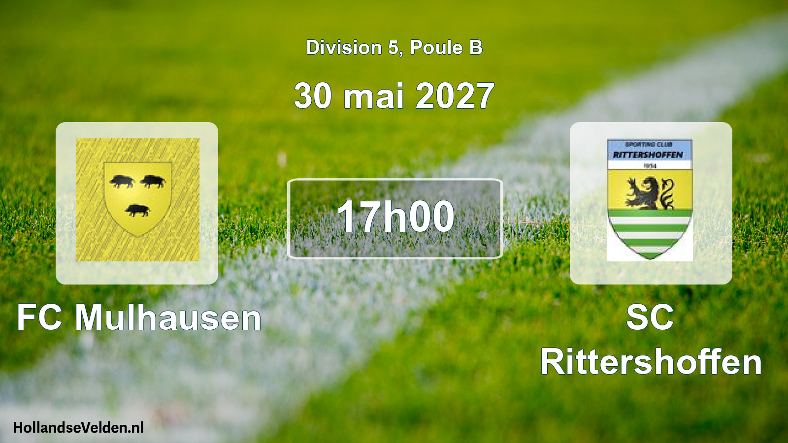 Scheduled Match: FC Mulhausen - SC Rittershoffen (30 May 2027)