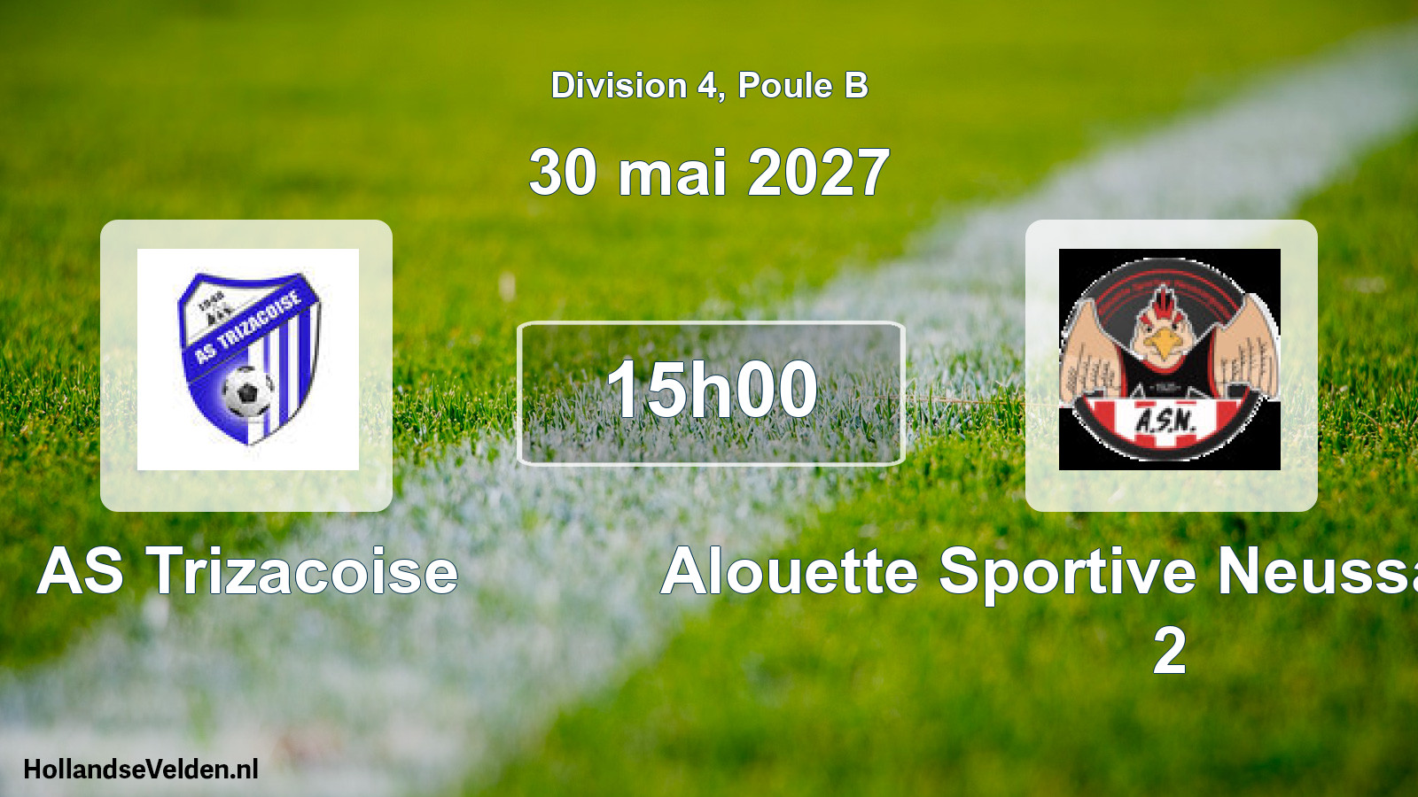 Match programmé: AS Trizacoise - Alouette Sportive Neussarguaise 2 (30 mai 2027)