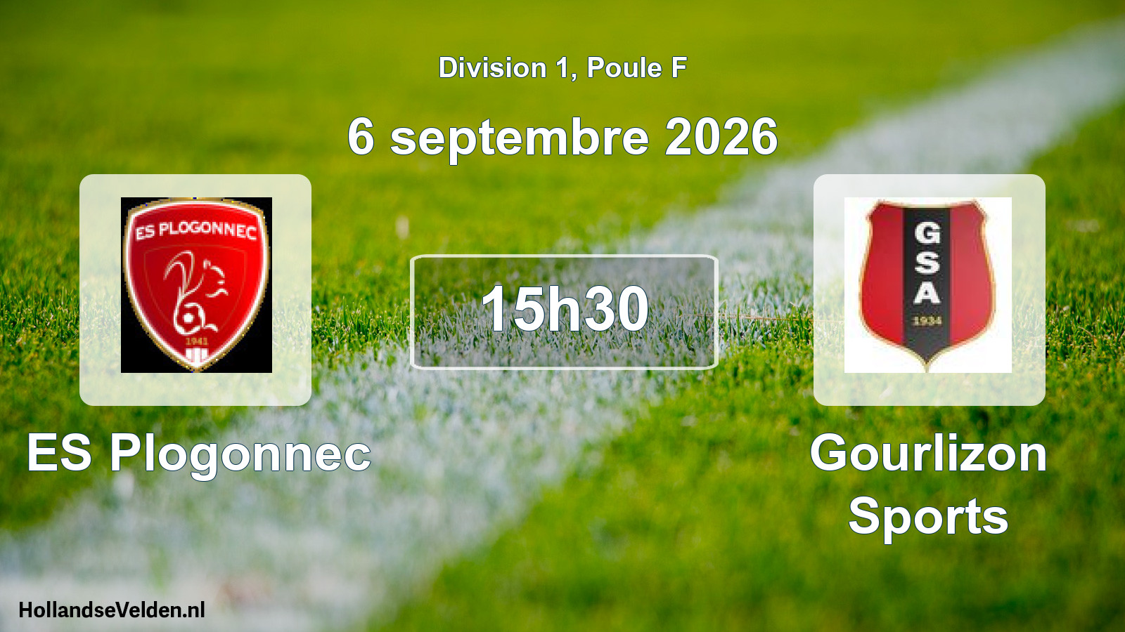 Scheduled Match: ES Plogonnec - Gourlizon Sports (6 September 2026)