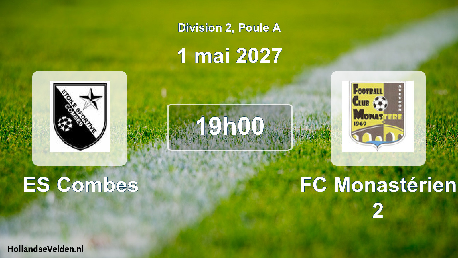 Match programmé: ES Combes - FC Monastérien 2 (1 mai 2027)