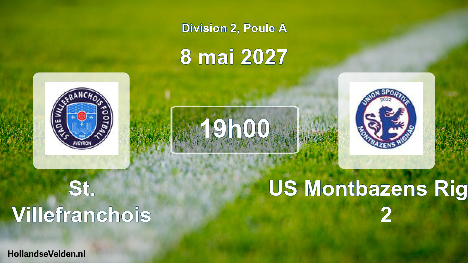 Scheduled Match: St. Villefranchois - US Montbazens Rignac 2 (8 May 2027)