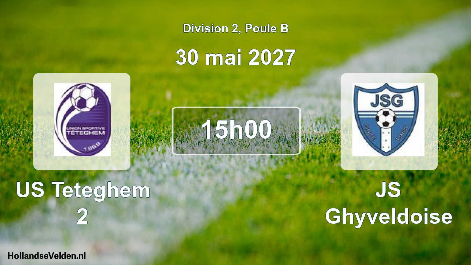 Match programmé: US Teteghem 2 - JS Ghyveldoise (30 mai 2027)