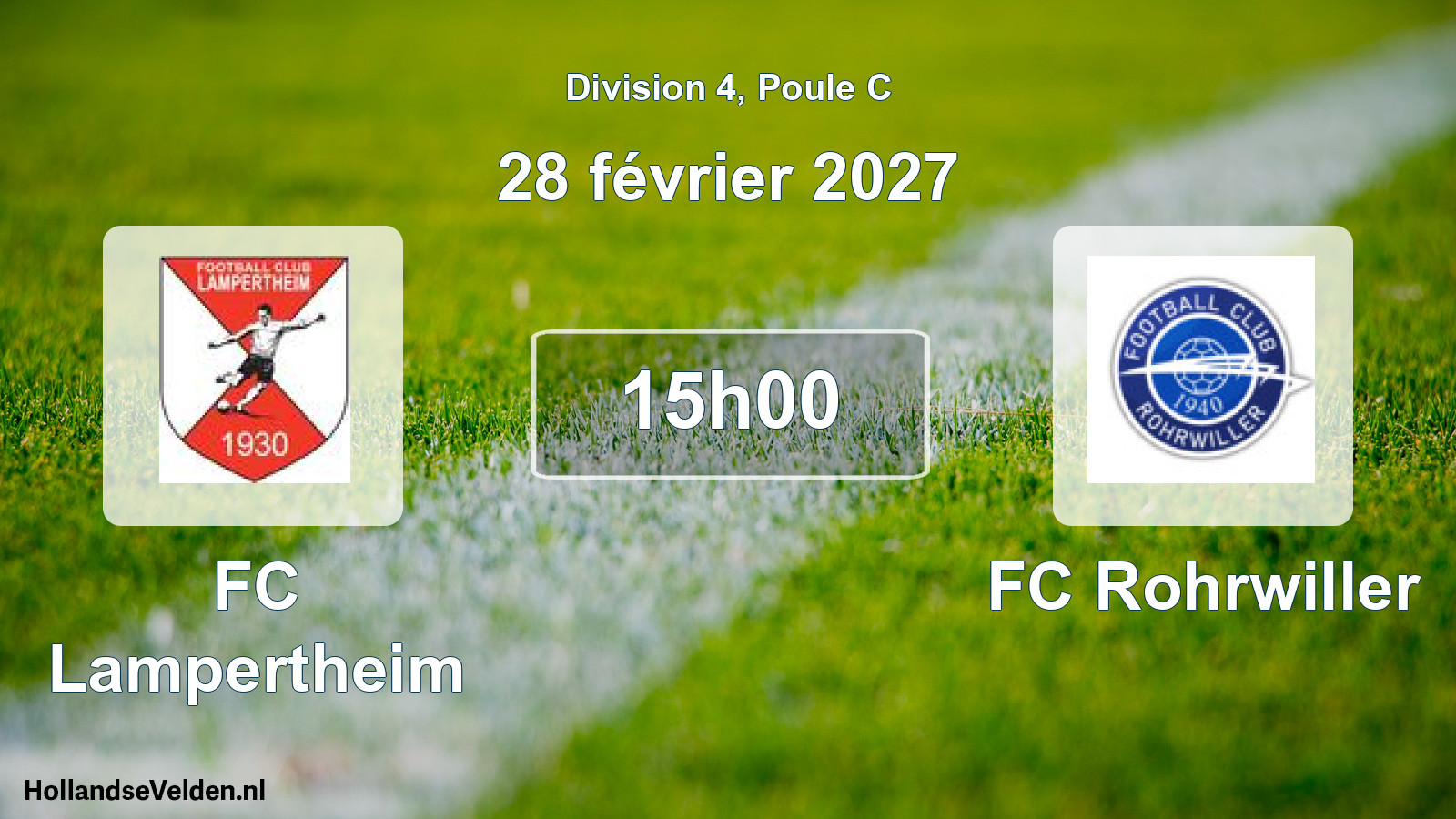 Scheduled Match: FC Lampertheim - FC Rohrwiller (28 February 2027)