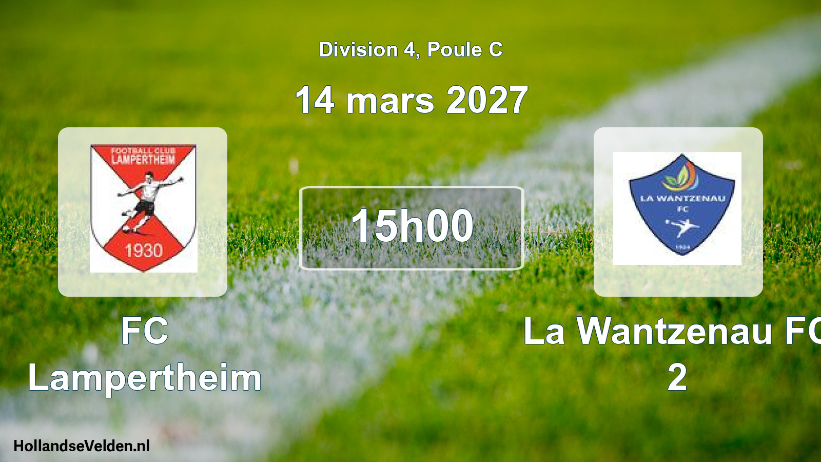 Scheduled Match: FC Lampertheim - La Wantzenau FC 2 (14 March 2027)