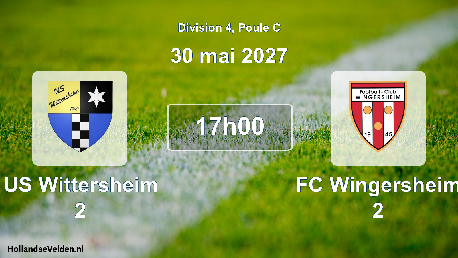 Scheduled Match: US Wittersheim 2 - FC Wingersheim 2 (30 May 2027)