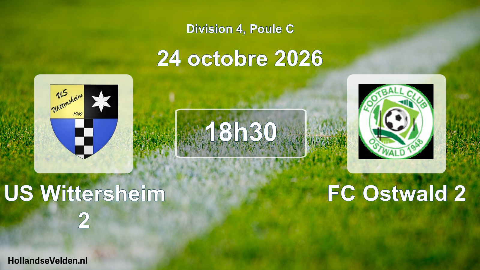 Scheduled Match: US Wittersheim 2 - FC Ostwald 2 (24 October 2026)