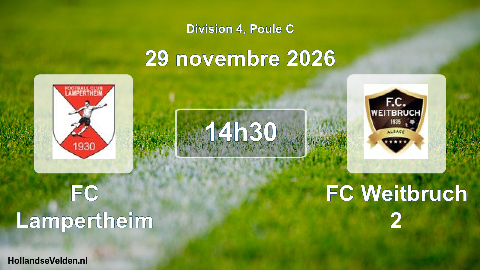 Scheduled Match: FC Lampertheim - FC Weitbruch 2 (29 November 2026)