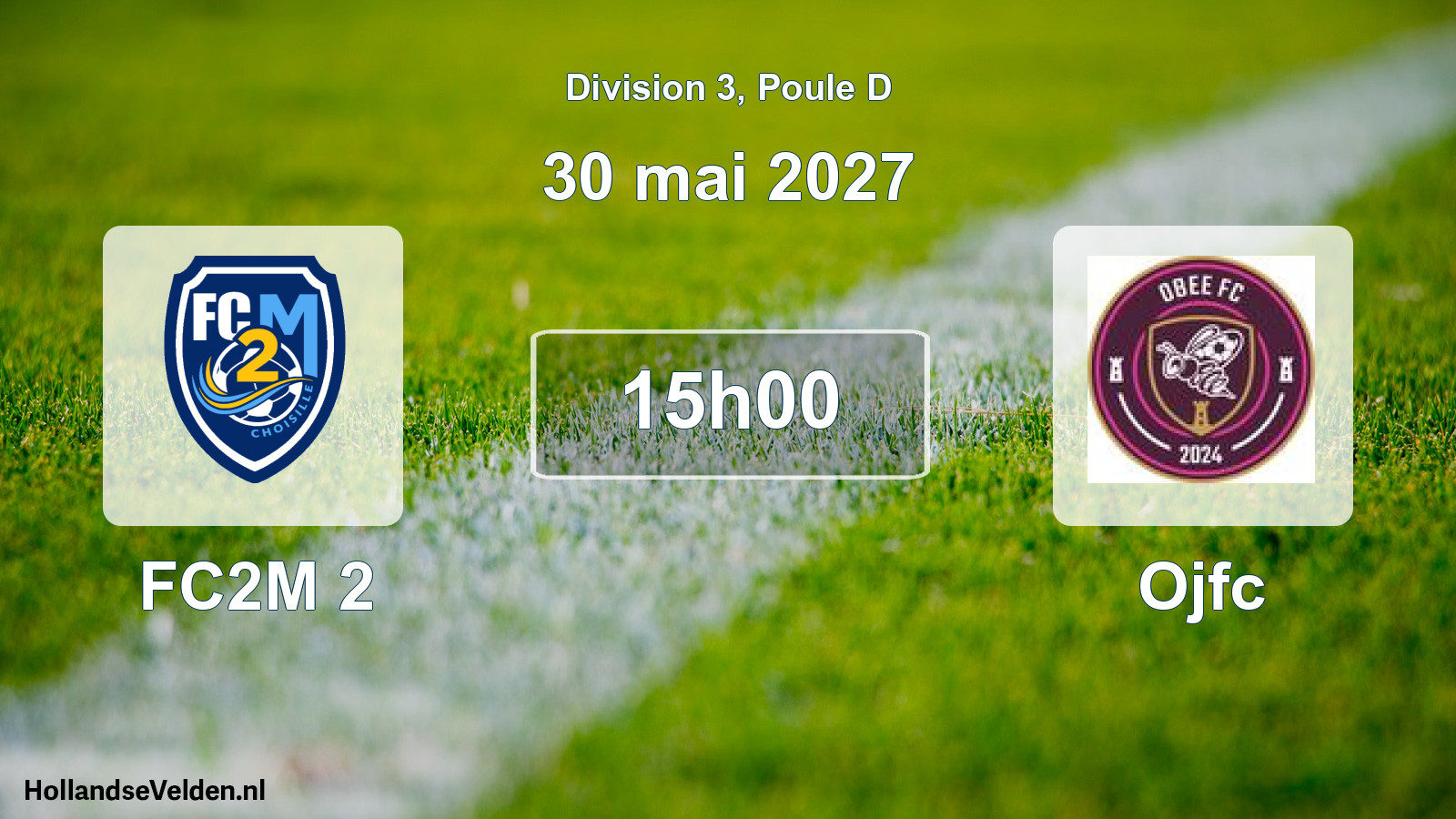 Scheduled Match: FC2M 2 - Ojfc (30 May 2027)