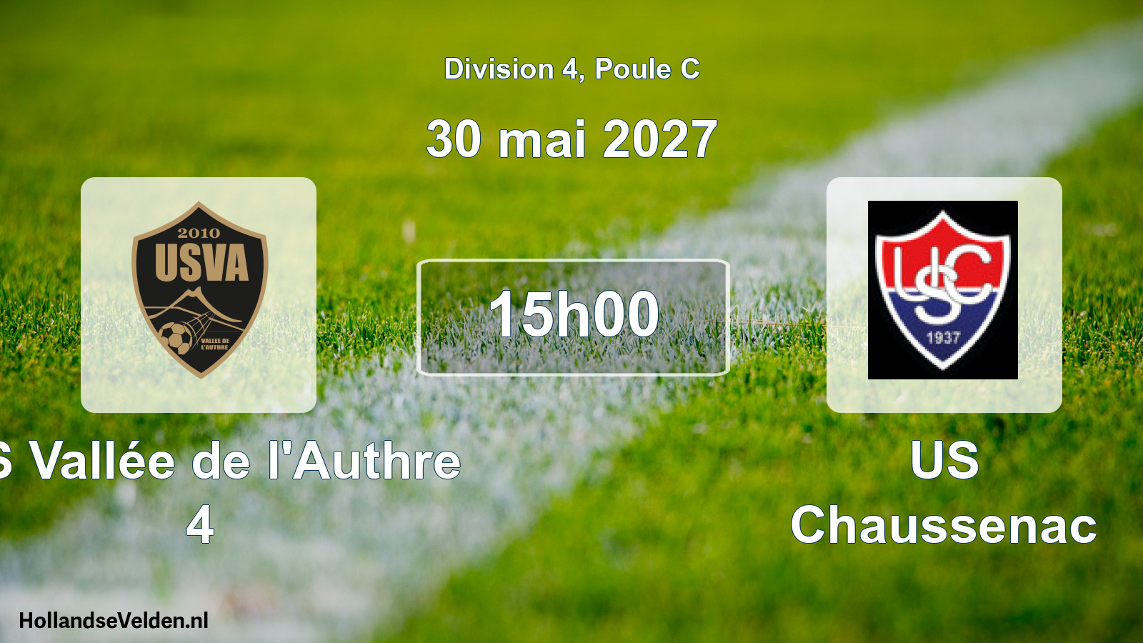 Scheduled Match: US Vallée de l'Authre 4 - US Chaussenac (30 May 2027)