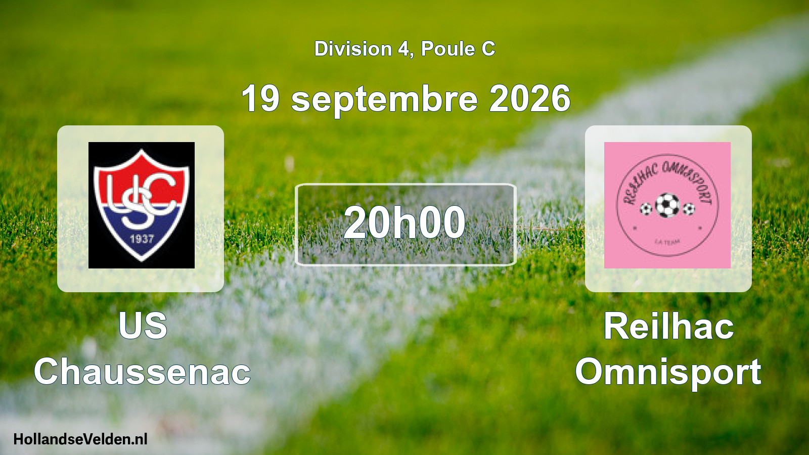 Match programmé: US Chaussenac - Reilhac Omnisport (19 septembre 2026)
