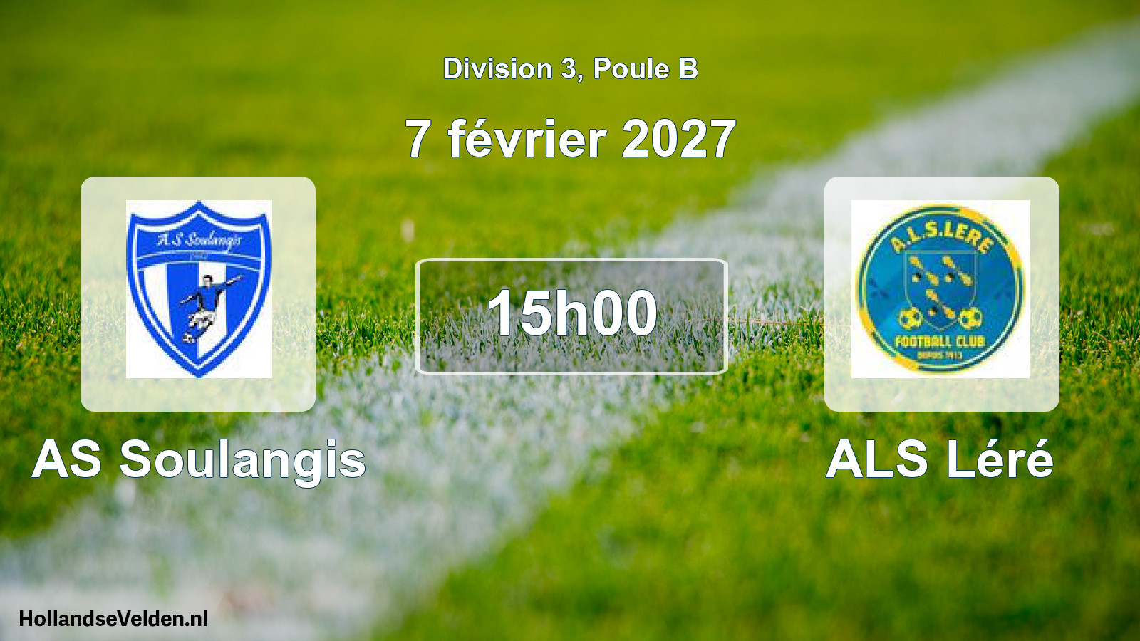 Scheduled Match: AS Soulangis - ALS Léré (7 February 2027)