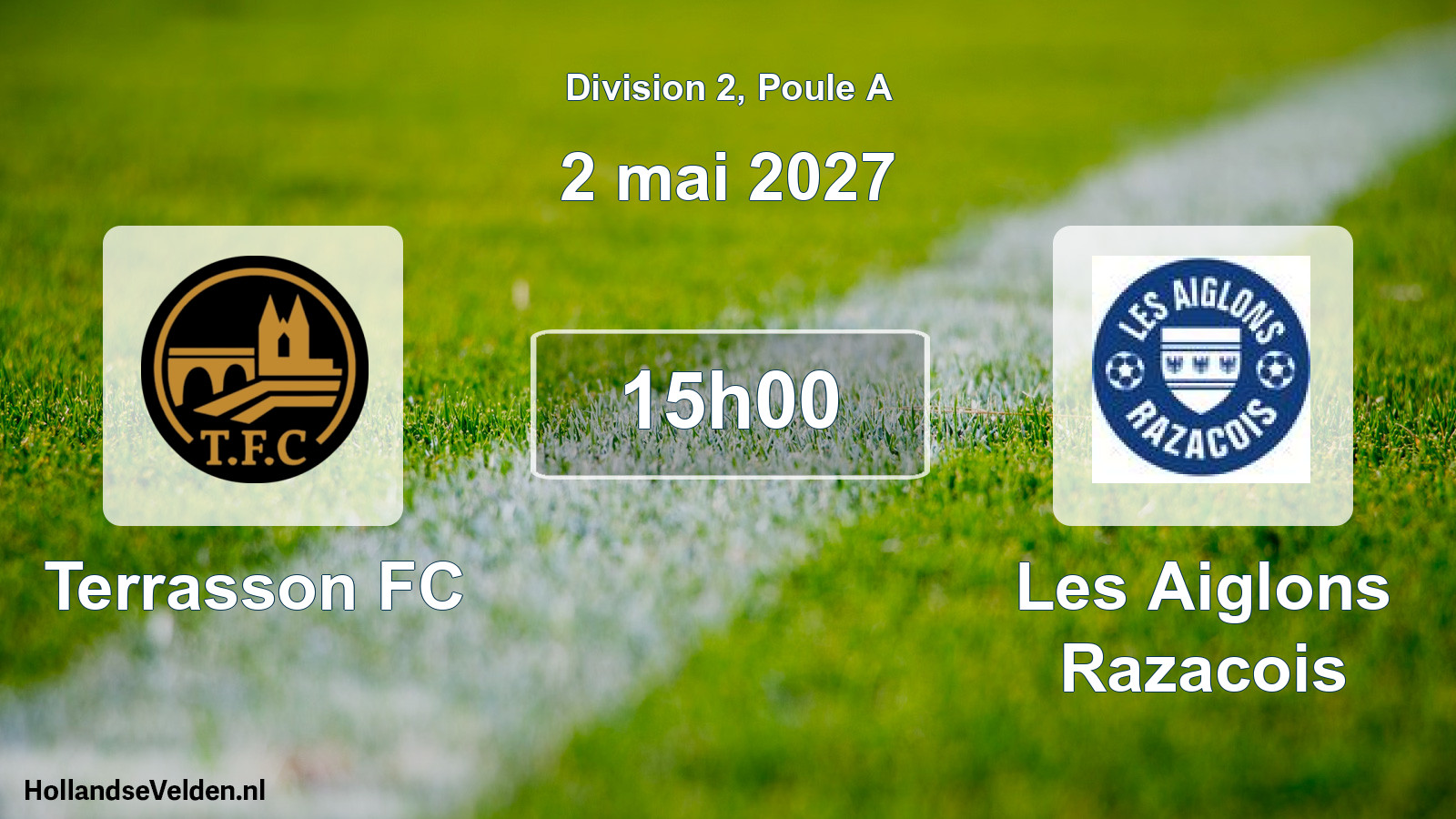 Geplande wedstrijd: Terrasson FC - Les Aiglons Razacois (2 mei 2027)