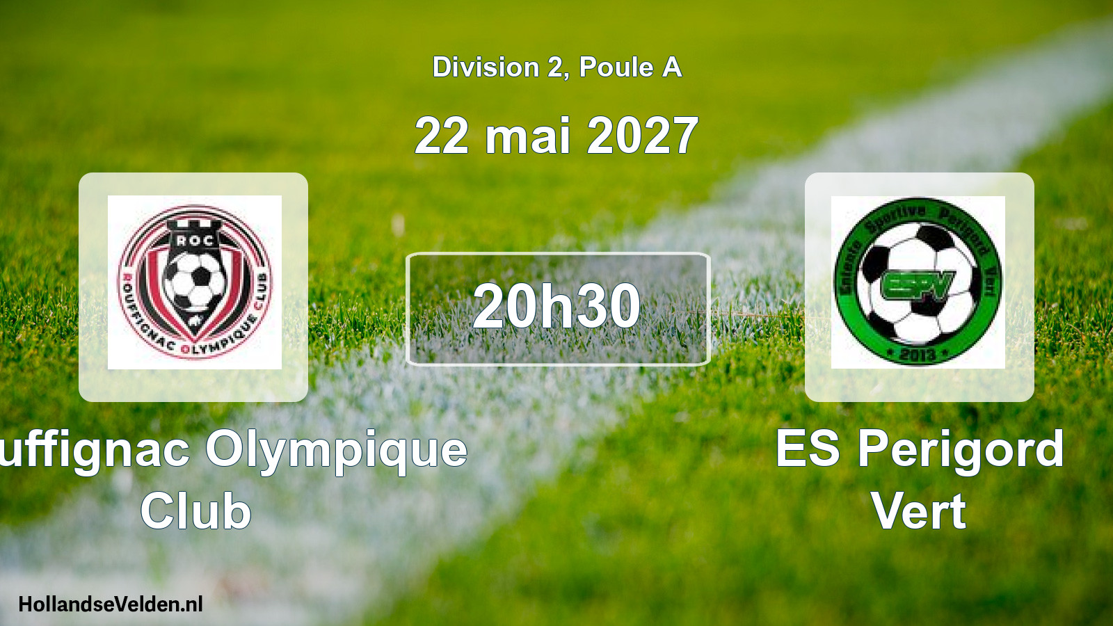 Scheduled Match: Rouffignac Olympique Club - ES Perigord Vert (22 May 2027)