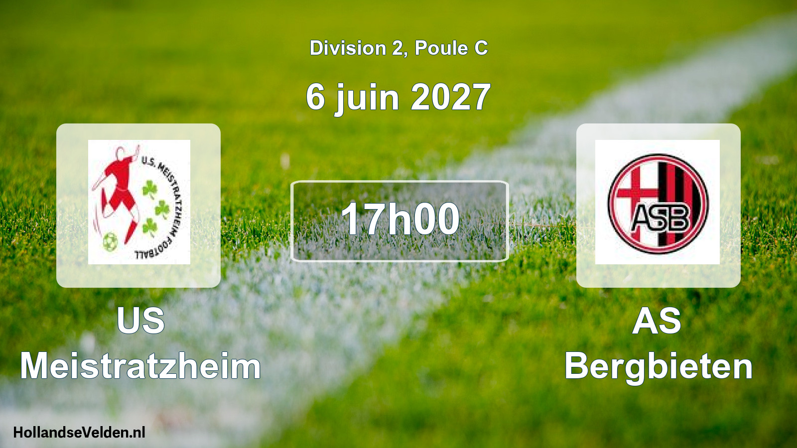 Scheduled Match: US Meistratzheim - AS Bergbieten (6 June 2027)