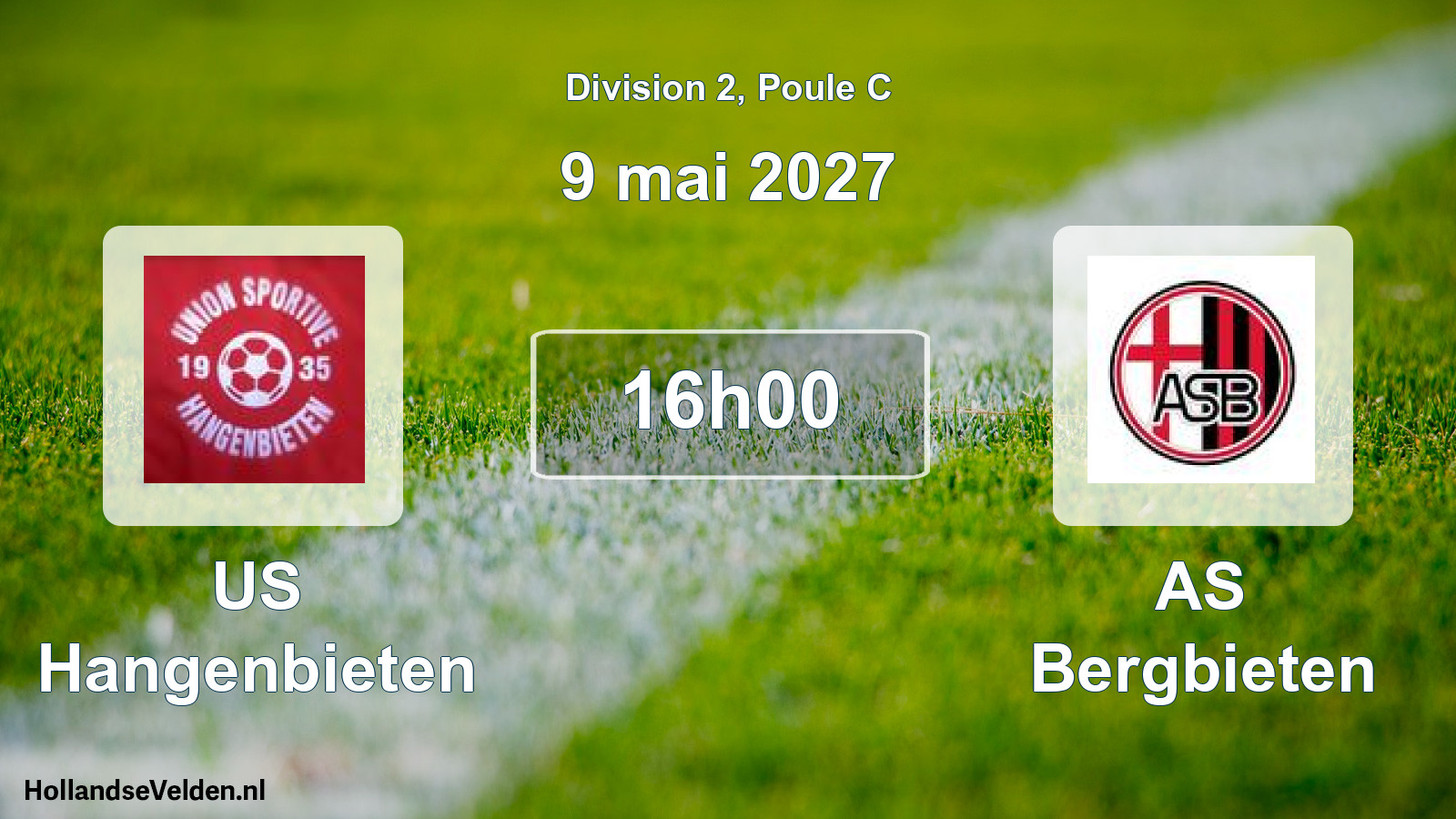 Scheduled Match: US Hangenbieten - AS Bergbieten (9 May 2027)