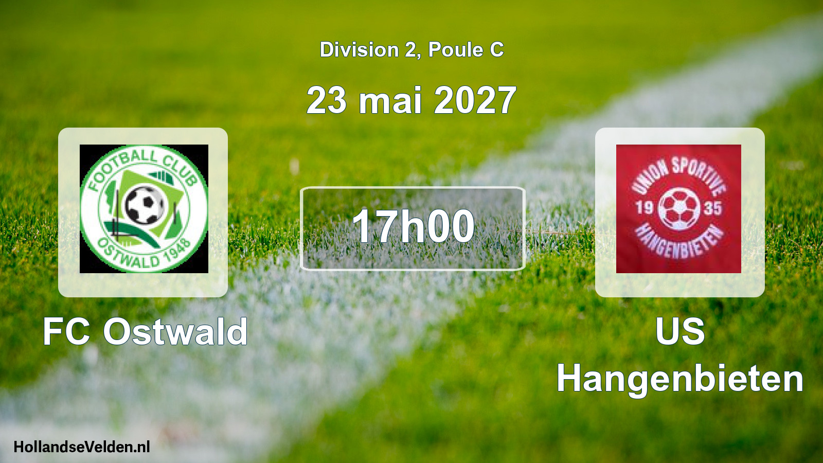 Scheduled Match: FC Ostwald - US Hangenbieten (23 May 2027)