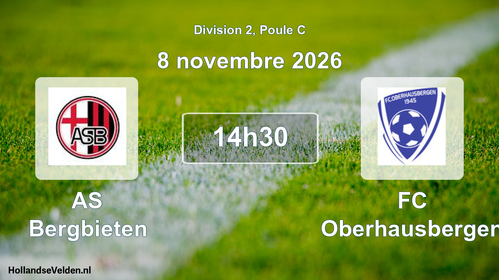 Scheduled Match: AS Bergbieten - FC Oberhausbergen (8 November 2026)