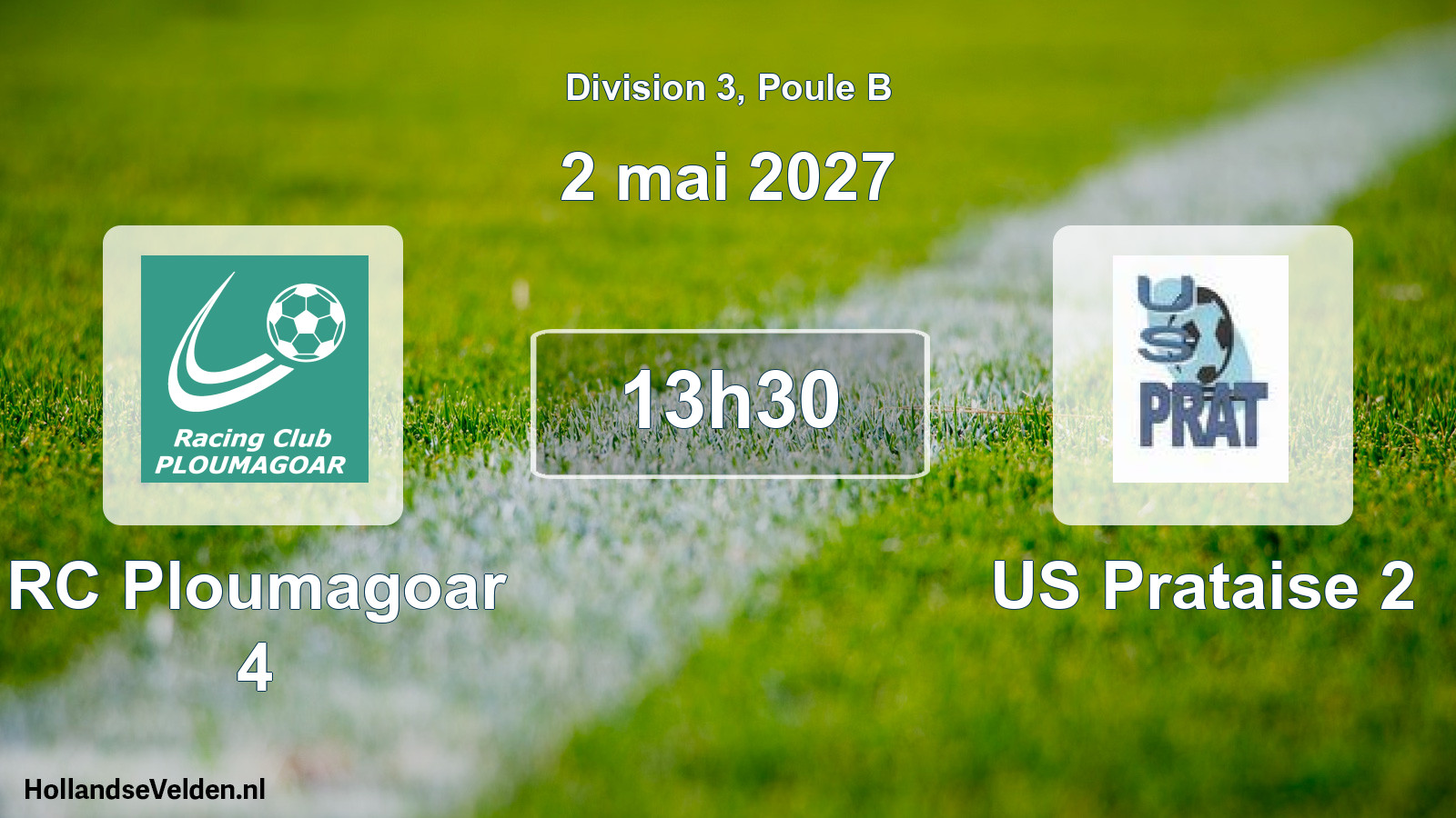 Scheduled Match: RC Ploumagoar 4 - US Prataise 2 (2 May 2027)