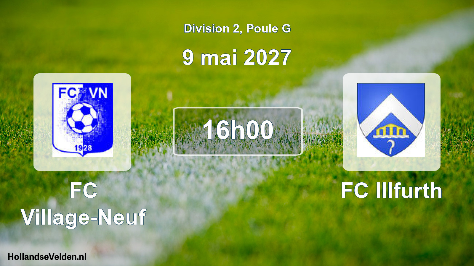 Scheduled Match: FC Village-Neuf - FC Illfurth (9 May 2027)