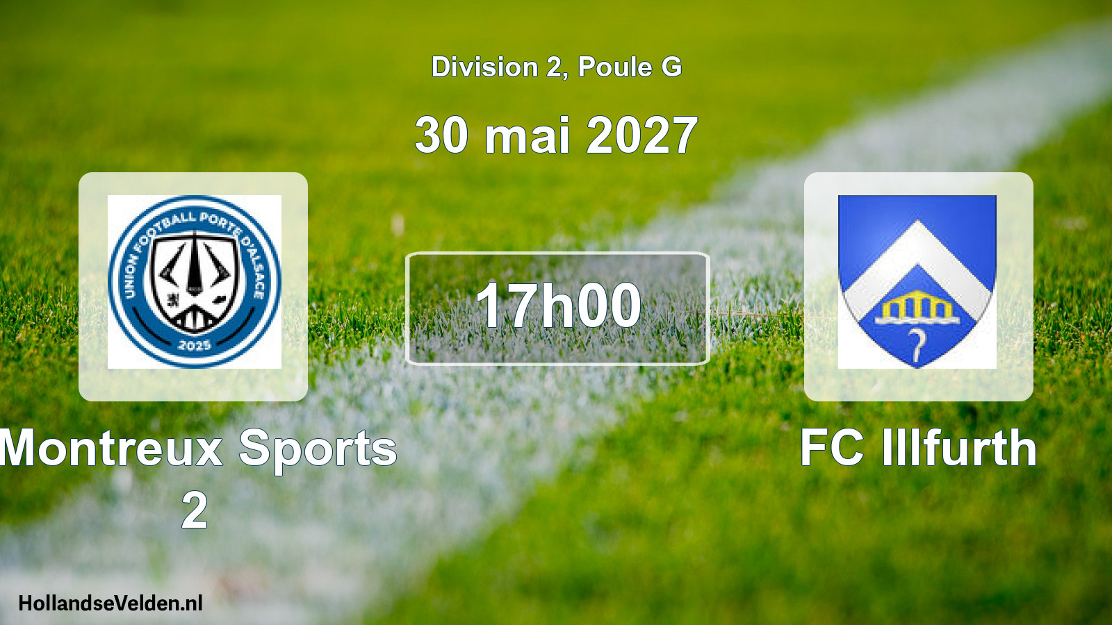 Scheduled Match: Montreux Sports 2 - FC Illfurth (30 May 2027)