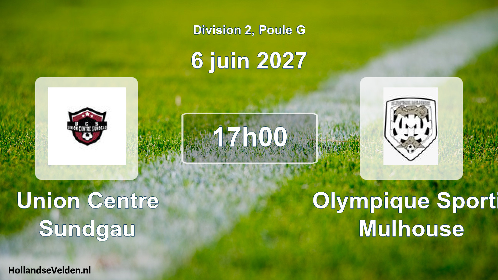 Scheduled Match: Union Centre Sundgau - Olympique Sportif Mulhouse (6 June 2027)