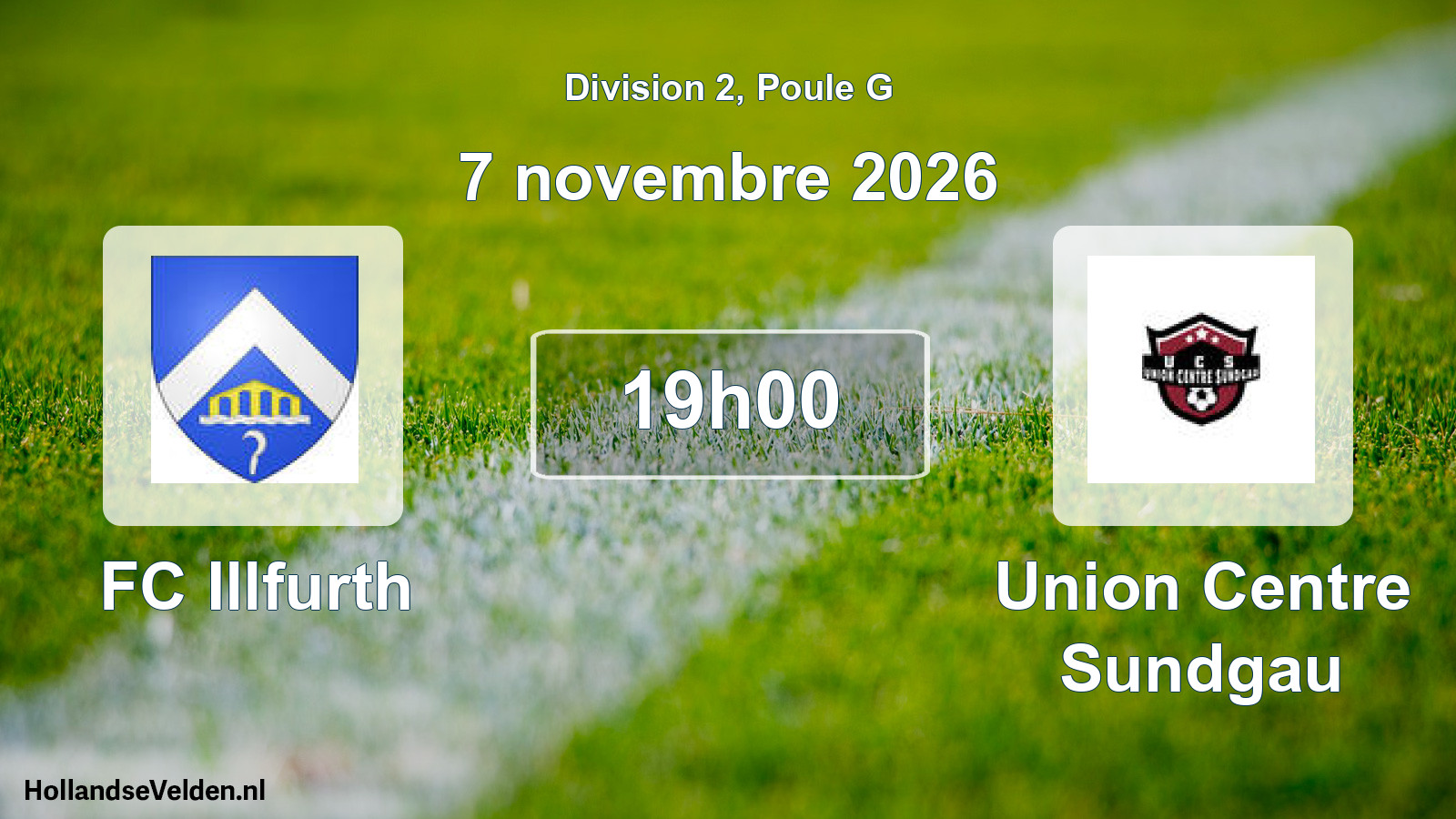 Scheduled Match: FC Illfurth - Union Centre Sundgau (7 November 2026)