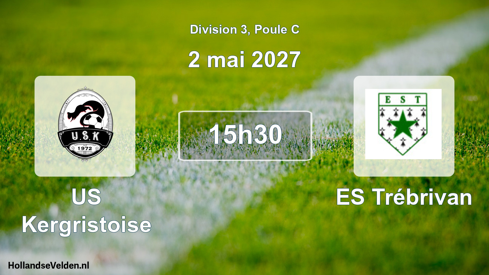 Match programmé: US Kergristoise - ES Trébrivan (2 mai 2027)