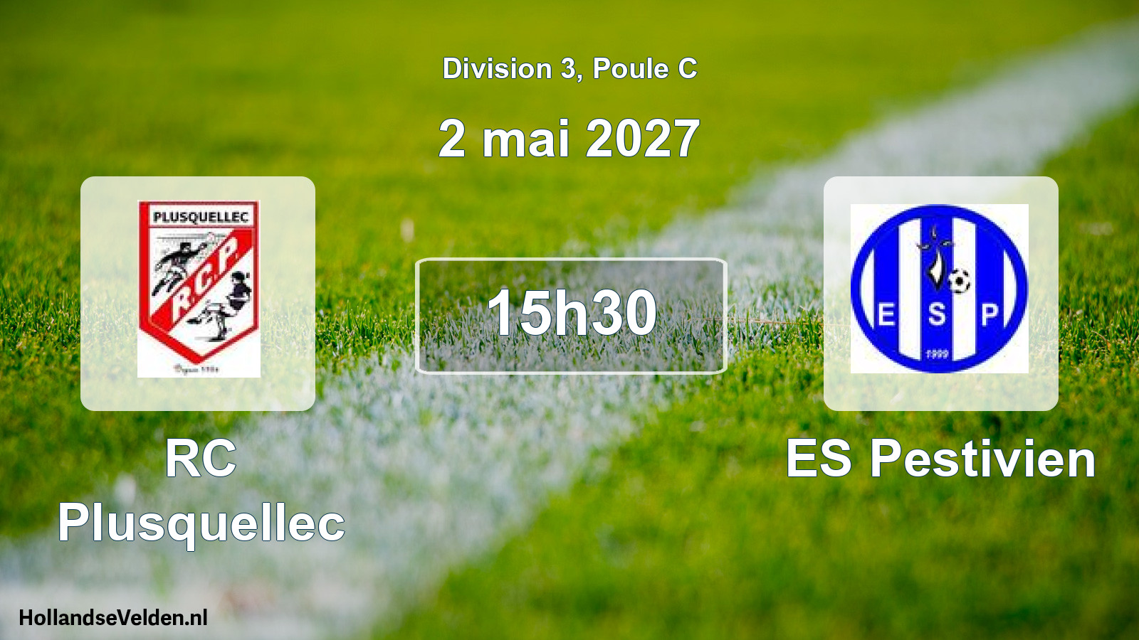 Match programmé: RC Plusquellec - ES Pestivien (2 mai 2027)