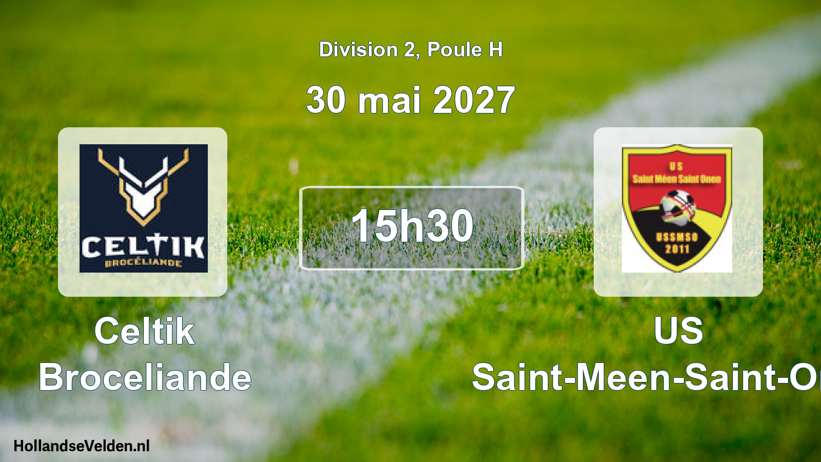 Match programmé: Celtik Broceliande - US Saint-Meen-Saint-Onen (30 mai 2027)