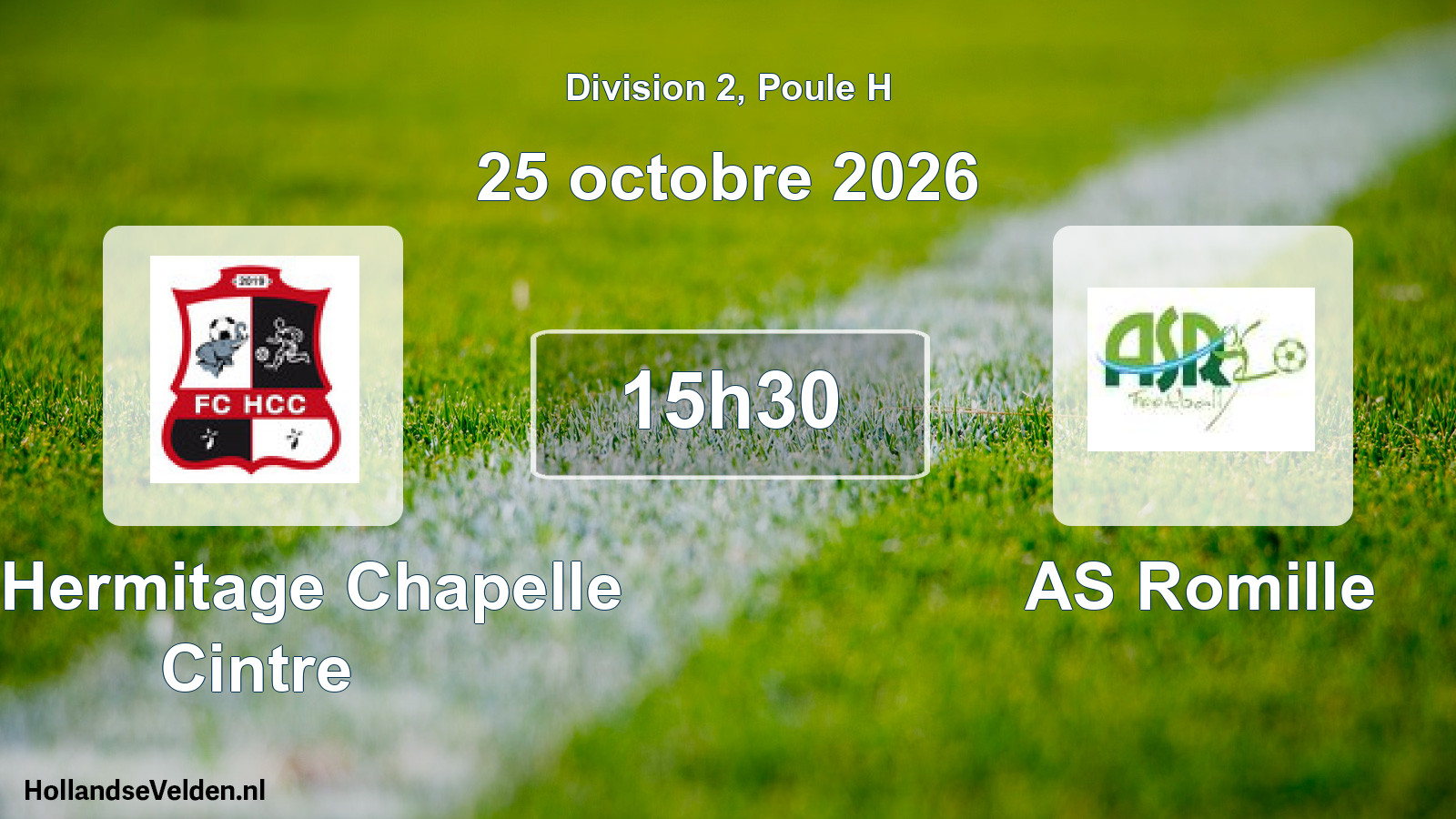 Scheduled Match: FC Hermitage Chapelle Cintre - AS Romille (25 October 2026)