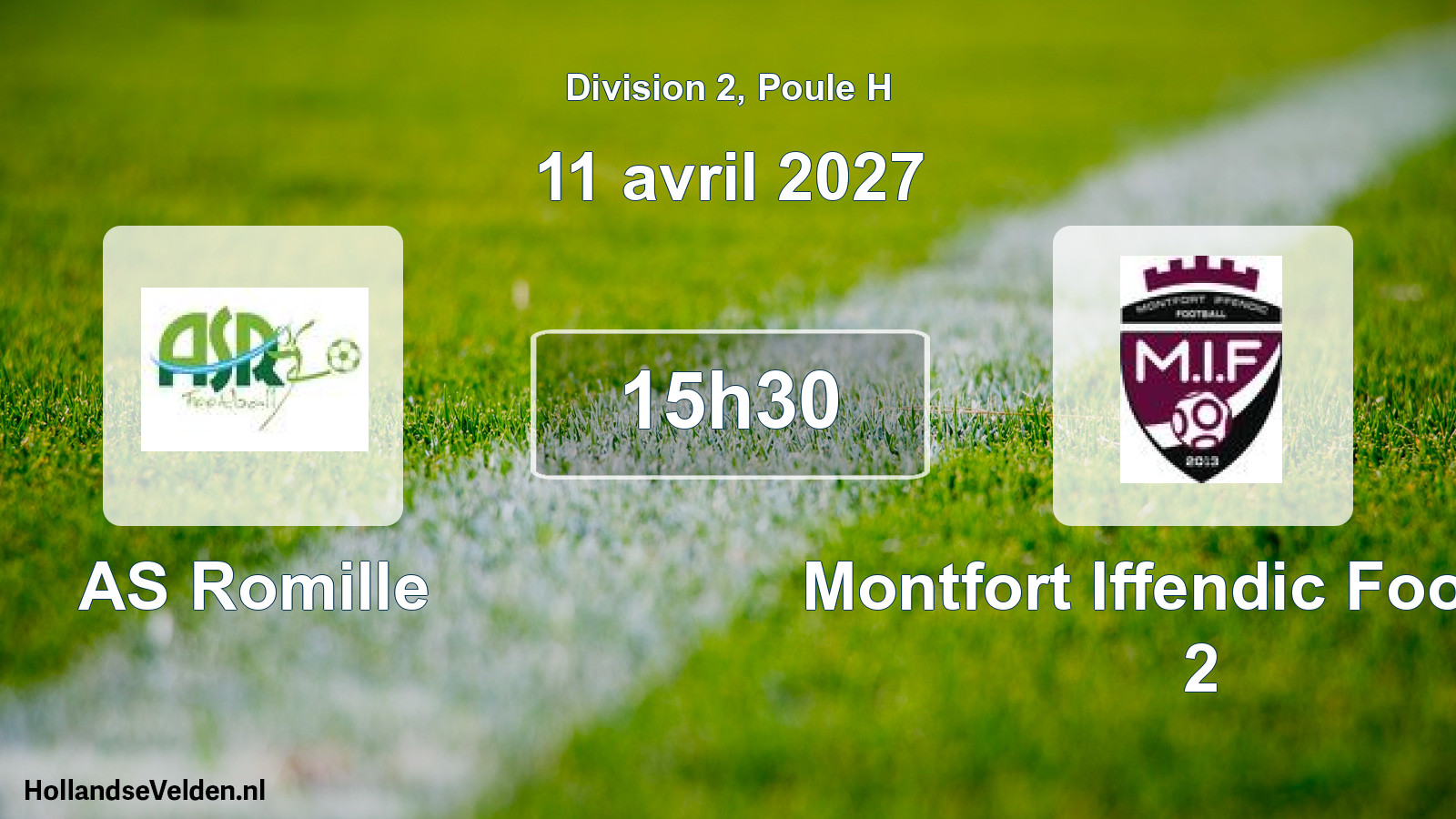 Scheduled Match: AS Romille - Montfort Iffendic Football 2 (11 April 2027)